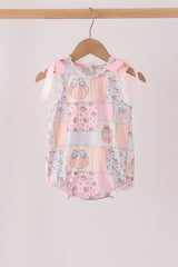 Pink pumpkin ruffle bubble