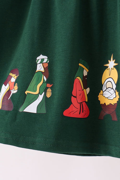 Forest nativity bloomer set