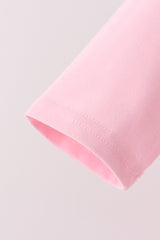 Pink nutcracker embroidery ruffle bloomer set
