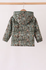 Forest Camouflage Raincoat