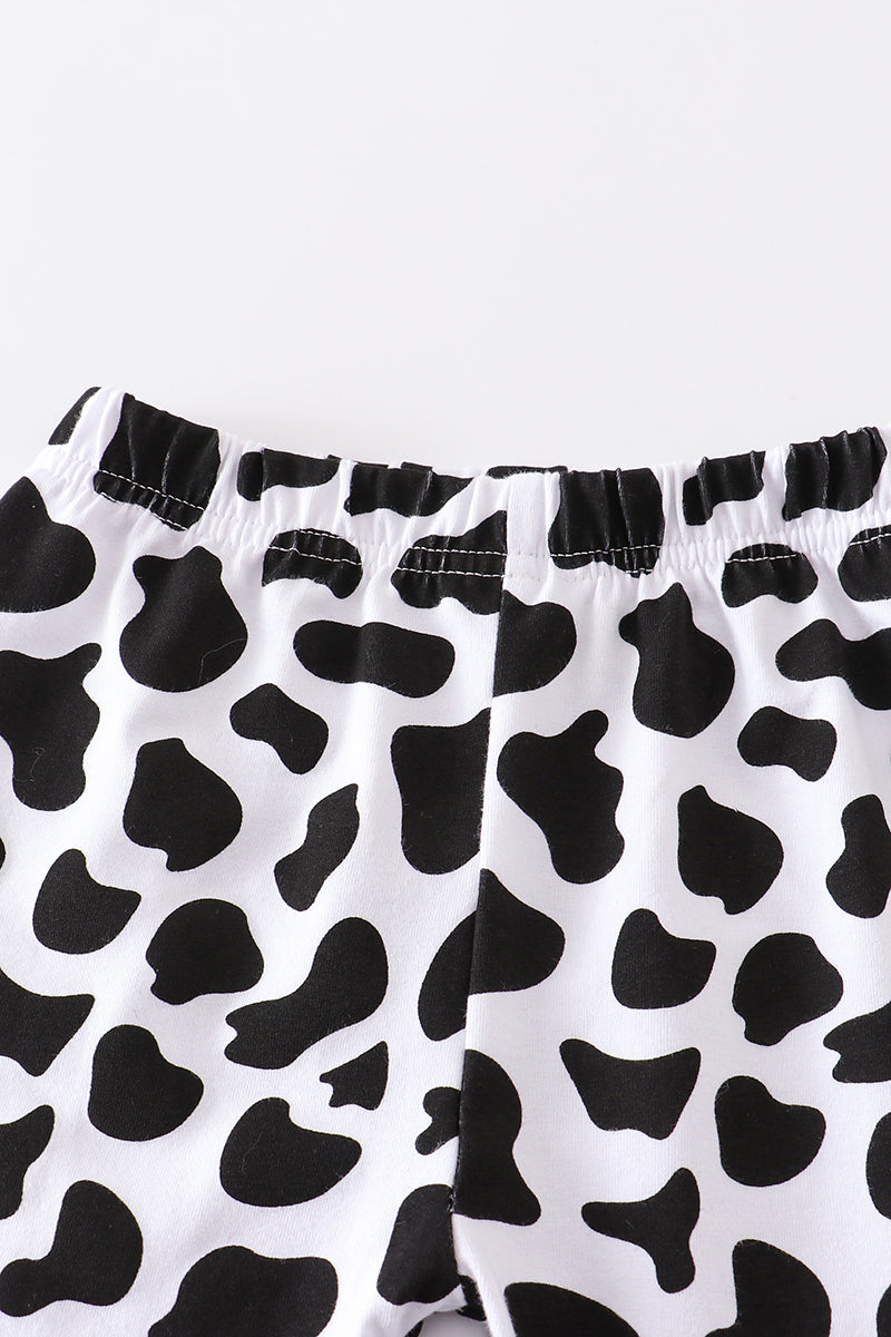 Cow print girl shorts – Honeydewusa