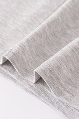 Grey baby bamboo swaddle blanket