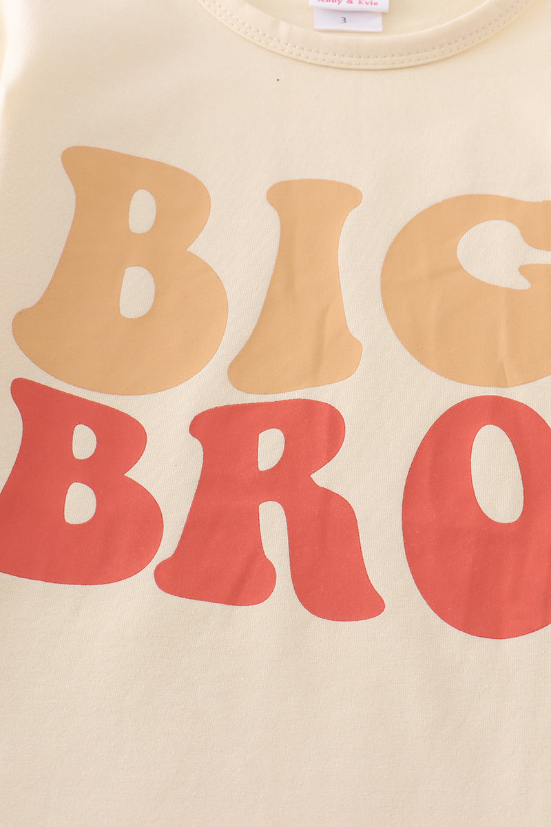 Cream BIG BRO top