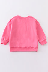 Magenta BE MINE girl sweatshirt