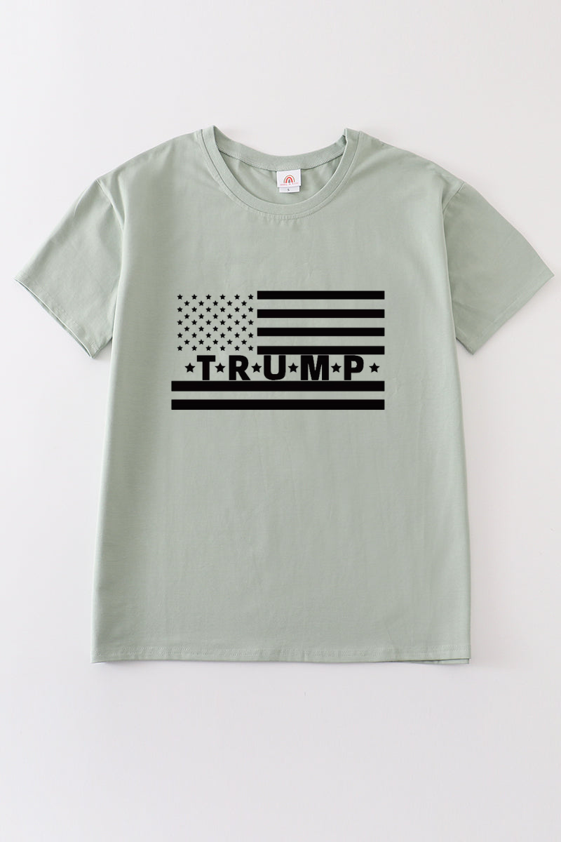 Sage Trump t-shirt Adult Kids and baby bubble