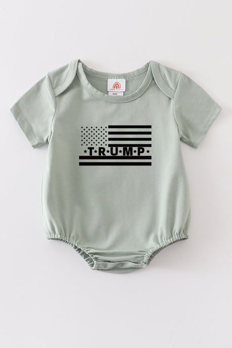 Sage Trump t-shirt Adult Kids and baby bubble