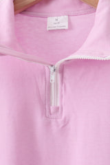 Pink Scalloped Polo Set