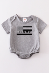 Gray Trump t-shirt Adult Kids and baby bubble