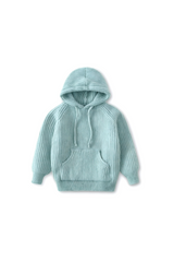 Green hoodie sweater