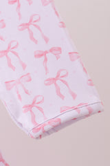 Premium tiny bow delight bamboo dress