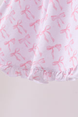 Premium tiny bow delight bamboo dress