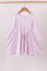 Premium tiny bow delight bamboo dress