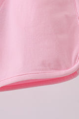 Premium Blush bow shorts