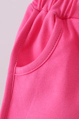 Premium Pink bow shorts