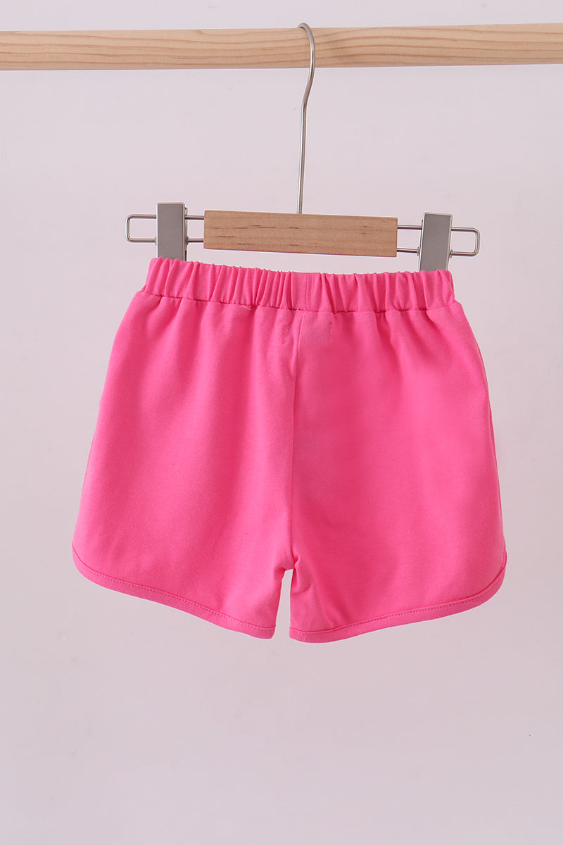 Premium Pink bow shorts