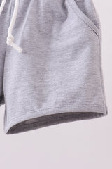 Premium Khaki drawstring shorts