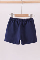 Premium Navy drawstring shorts