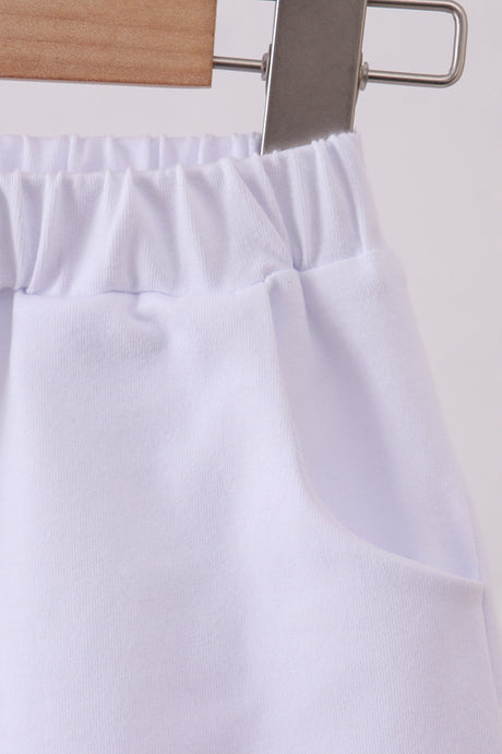 Premium White shorts