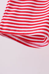 Premium Red&white stripe shorts