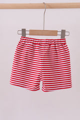 Premium Red&white stripe shorts