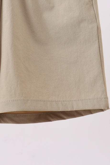 Oatmeal pocket performance shorts