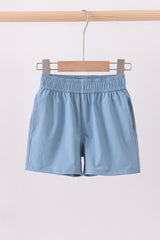 Dusty blue everyday shorts