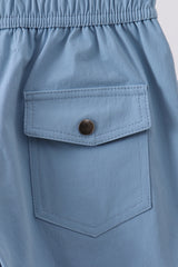 Dusty blue everyday shorts