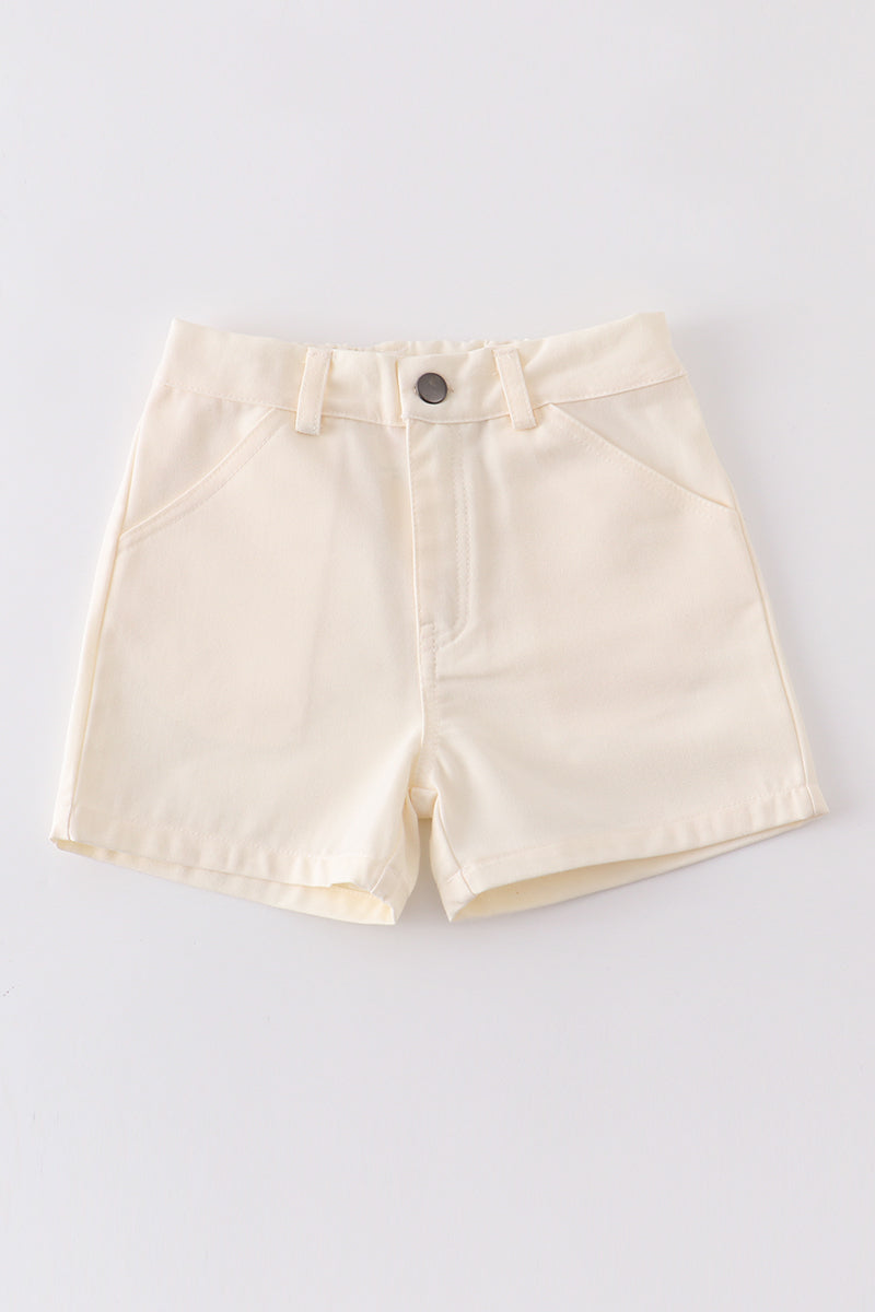 PIAZZA ITALIA Womens Cargo Shorts IT 44 Medium W28 Beige Cotton, Vintage &  Second-Hand Clothing Online