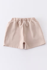 Premium Brown pocket boy shorts