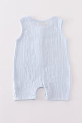 Premium Blue muslin boy bubble