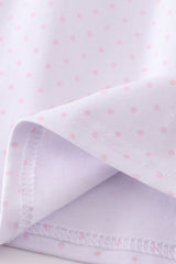 Premium Pink bunny bow dress