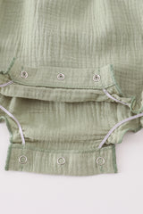 Premium sage ruffle bubble