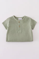 Premium sage romper