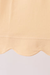 Buttercup Scalloped Bow Dress