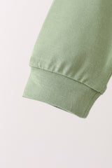 Green bamboo pajama set