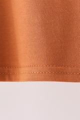 Caramel bamboo pajama set