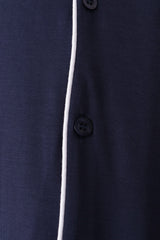 Navy bamboo mom pajama set