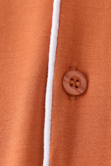 Caramel bamboo mom pajama set