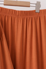 Caramel bamboo mom pajama set