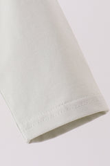 Sage turkey embroidery shirt