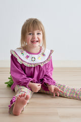 Mardi Gras embroidery dress