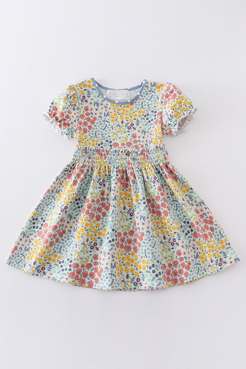 Girl’s honeydew brand smocked American Flag dress 5T new! Girls dresses