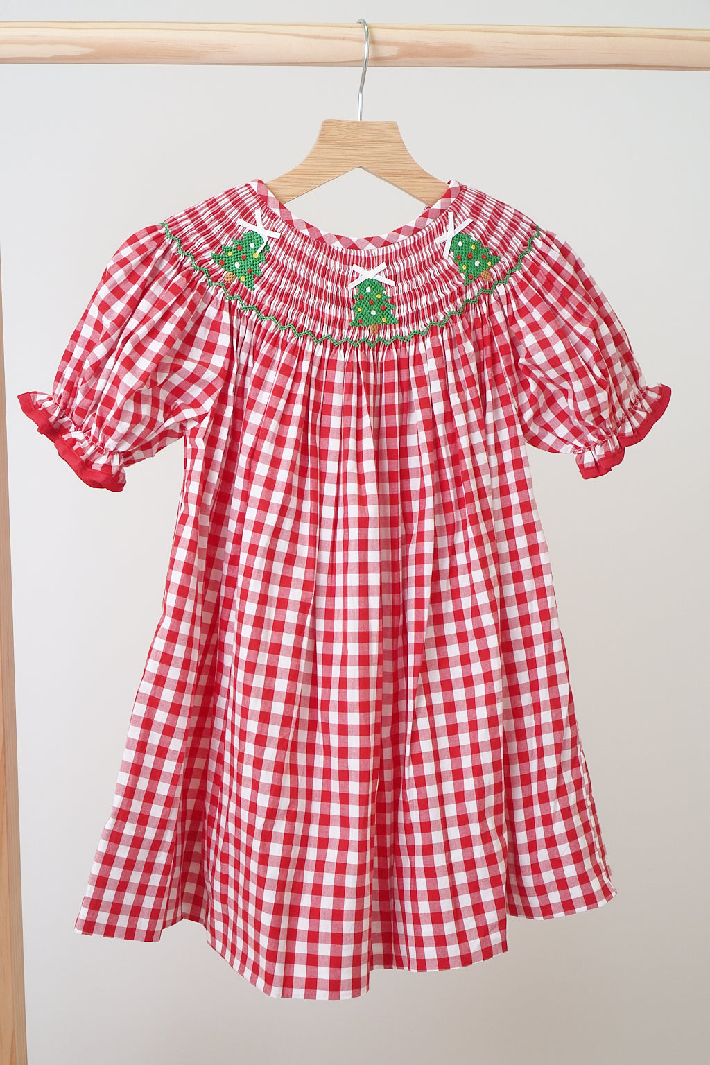 chinese dress ladies I'm Yours Red Gingham Mini Dress - US 12 main image 0