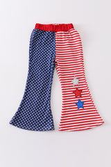 Patriotic star girl pants