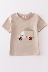 Khaki truck applique top