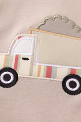 Khaki truck applique bubble