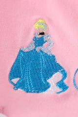 Pink cinderella embroidery dress