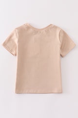 Antler embroidery boy top