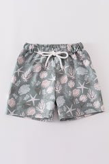 Shell boy trunk shorts