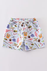 Fishing boy trunk shorts